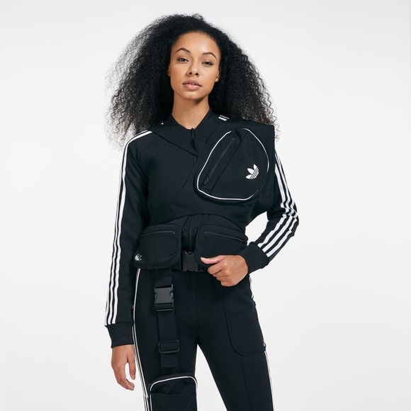 Adidas Ji Won Choi x Olivia Oblanc SST Track Top w/Removable Bag Small - Picture 6 of 7